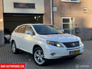 Lexus RX 450h 4WD President LEDER, Panoramadak, Dealer onderhouden! Fijne auto met 18" LMV met All Season banden, NAP en alle boekjes!
