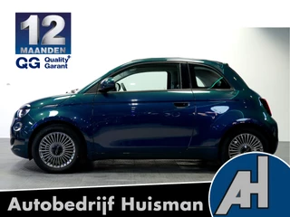Fiat 500C Icon 42 kWh CABRIODAK ELEKTRISCH + NAVI KLEUR + CLIMA + CRUISE + LANE ASSIST + NAVI GROOT SCHERM + APPLE CARPLAY/ANDROID AUTO + BLUETOOTH + KEYLESS ENTRY&GO + PARKSENSOREN + 16" LM-VELGEN!!