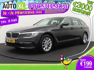 BMW 5 Serie Touring 520i 184 PK Executive Trekhaak Leder Cruise