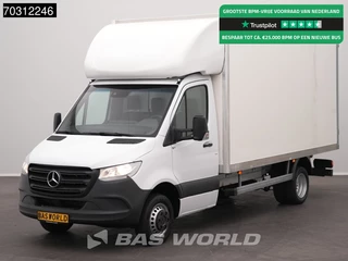 Mercedes Sprinter 514 CDI Automaat Dubbellucht Achterdeuren Bakwagen Airco Cruise Euro6 Meubelbak Koffer Airco Cruise control
