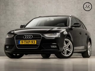 Audi A4 Avant 1.8 TFSI Sportline 170Pk Automaat (NAVIGATIE, STOELVERWARMING, XENON, COGNAC LEDER, SPORTSTOELEN, GETINT GLAS, PARKEERSENSOREN, NIEUWSTAAT)