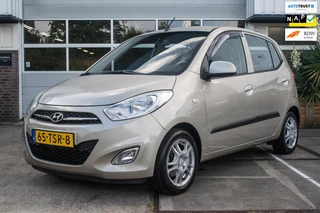 Hyundai I10 1.2 Plus 4-Cilinder 86PK NL-auto [ Airco Parkeersensoren AUX USB Elektrische Ramen Centrale Vergrendeling ]