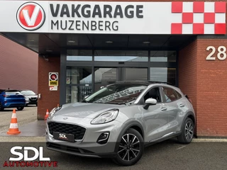 Ford Puma 1.0 EcoBoost Hybrid Titanium X // PANO SCHUIF DAK // NAVI // PDC // STOEL + STUUR VERWARMING // FULL LED //