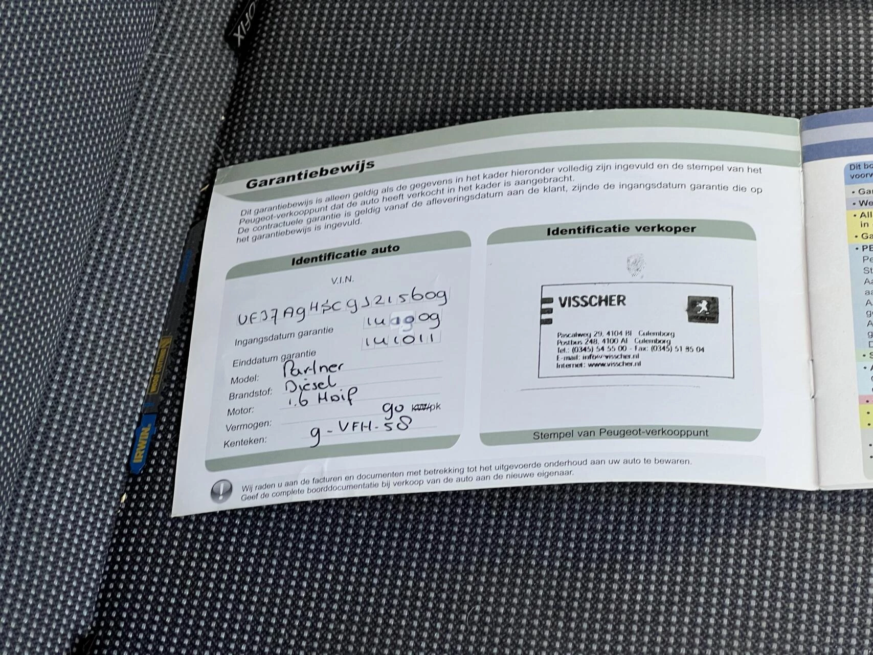 Hoofdafbeelding Peugeot Partner