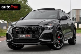 Audi Q8 4.0 TFSI RS Q8 quattro. Maxton, Pano, Softcl, Carbon, Alcantara hemel, 4W sturing, Koeling, Leder Design, Trekh, HUD, 360!