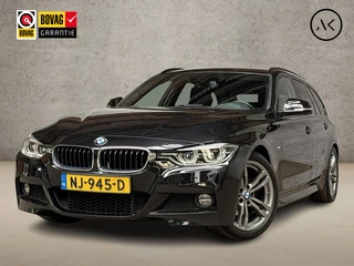 BMW 3 Serie 320i M Sport High Executive 184Pk Automaat (GROOT NAVI, M PAKKET, LEDER, STOELVERWARMING, SPORTSTOELEN, PARKEERSENSOREN, GETINT GLAS, SPORT AUTOMAAT, NIEUWSTAAT)