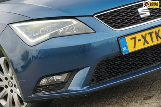 Seat Leon ST 1.6 TDI Ecomotive Sport 145PK | Apollo Blue | Carplay/Cruise/Clima/Trekhaak/Stage 1 - 100& onderhouden!