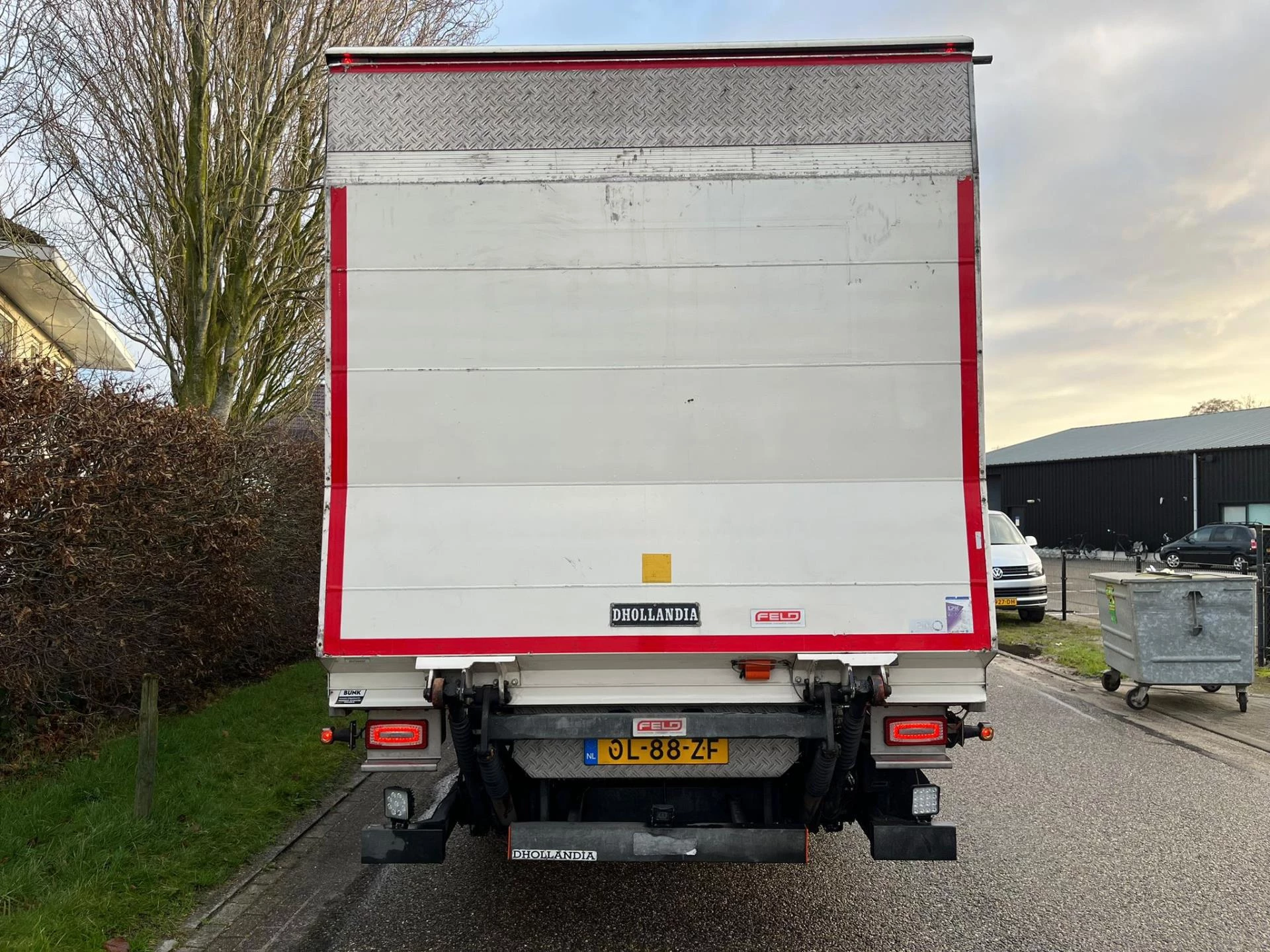 Hoofdafbeelding Bunk 7T  BE OPLEGGER | Laadklep 1500kg | 2x zijdeur