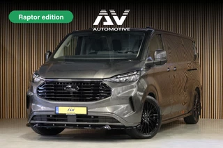 Ford Transit Custom 300 2.0 TDCI 170 PK L2H1 Limited | L+R Schuifdeur | ACC | Blind Spot | Camera | Lane Assist | Stoelverwarming | CarPlay | Navigatie | Raptor Edition | Trekhaak | 3-Zitter | MODELJAAR 2025 | Verlengde fabrieksgarantie tot 12-2029