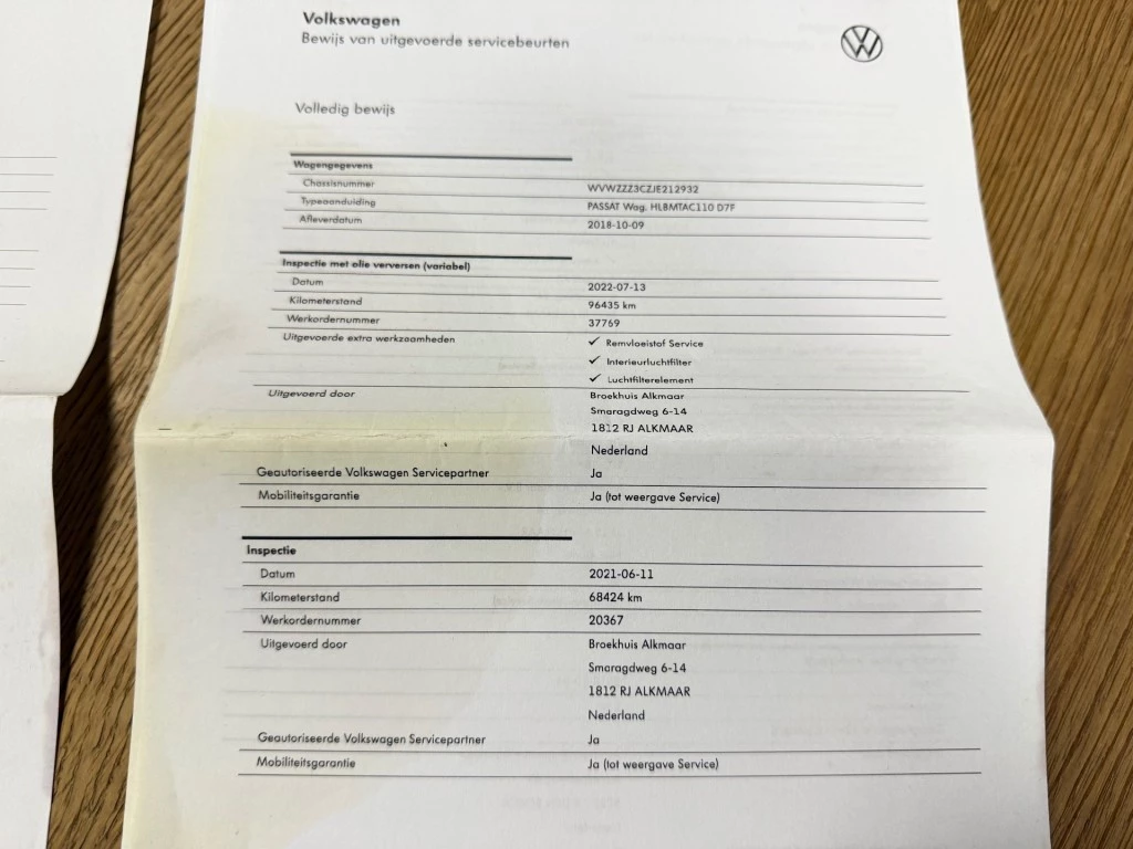 Hoofdafbeelding Volkswagen Passat