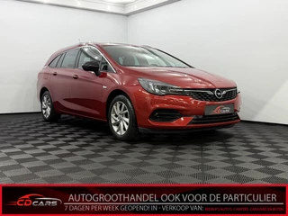 Opel Astra Sports Tourer 1.2 Blitz Elegance Half leder, Navi, Parkeersensoren, Stoelverwarming, Rijstrook correctie, A start stop, Cruise control