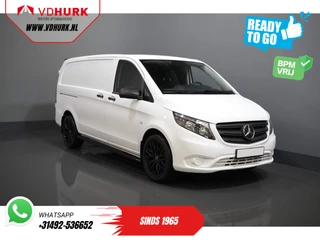 Mercedes-Benz Vito 114 CDI Aut. L2 BPM VRIJ! Ready2Go Adapt. Cruise/ 19"LMV/ Standkachel/ Stoelverw./ Inrichting/ Carplay/ Navi/ Camera/ Trekhaak