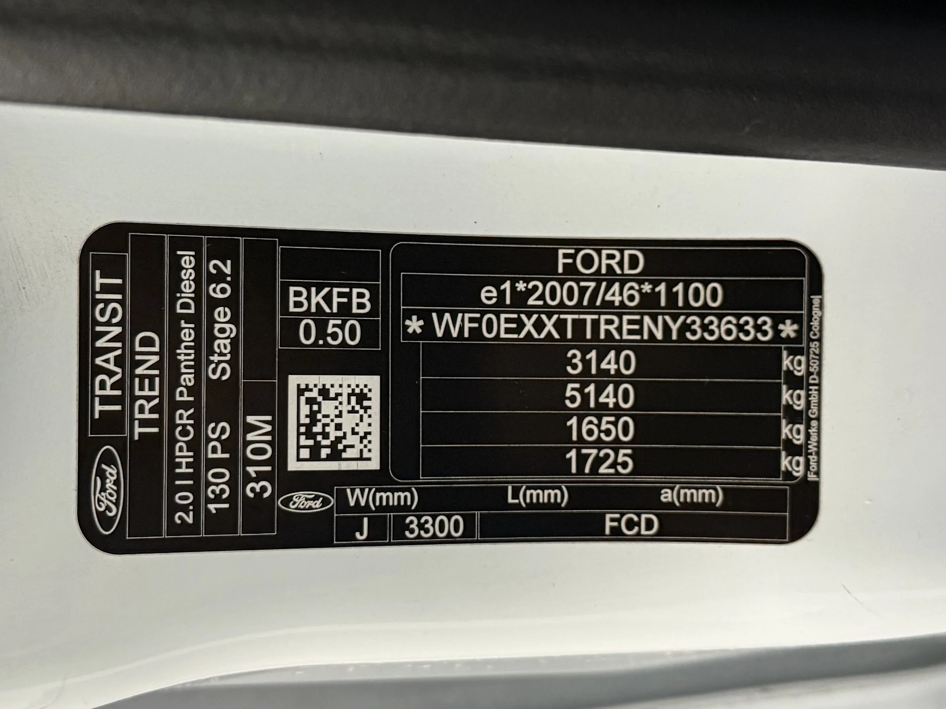 Hoofdafbeelding Ford Transit