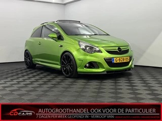 Opel Corsa 1.6-16V Turbo OPC Nürnburgring Edition Pano, Leder, Navi, Parkeersensoren, Cruise control, Airco, Sport stoelen, 211PK