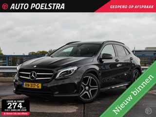 Hoofdafbeelding Mercedes-Benz GLA Mercedes-Benz GLA-klasse 180 AMG Night Edition Plus Stoelverwarming Bi-xenon Navigatie 19"