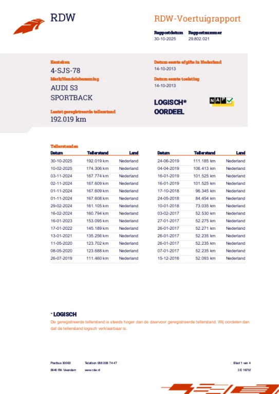 Hoofdafbeelding Audi A3