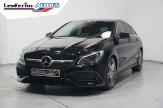 Mercedes-Benz CLA-klasse Shooting Brake 180 Business Solution AMG Upgrade Edition NAP Navi Apple Carplay Sroelverwarming Navi Leder/stof