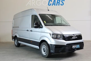 MAN TGE 2.0 GRIJS L3/H3 140PK 3500KG TREKGEWICHT TREKHAAK LEASE V/A € 144,- p.m. INRUIL MOGELIJK