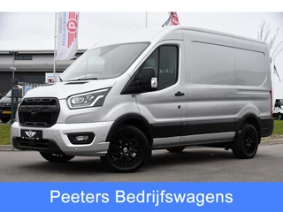 Hoofdafbeelding Ford Transit Ford Transit 350 2.0 TDCI L2H2 Limited PB Edition Camera, Cruise, Carplay, LED, 185pk, Automaat, Sensoren, Multimedia, Uniek!