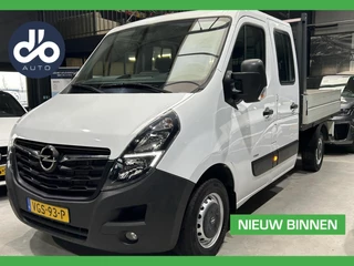 Opel Movano bestel 2.3 Turbo 135pk L2H1 Dubbel Cabine 7 PERSOONS I CLIMA I NAVI I OPENLAADBAK I ORG.NL + NAP