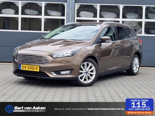 Hoofdafbeelding Ford Focus Ford Focus Wagon 1.0 Titanium 125pk Keyless Winterpack Navi Apple/Android