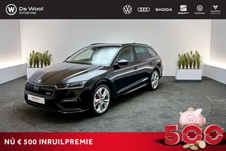 Hoofdafbeelding Škoda Octavia Skoda Octavia Combi RS 1.4 TSI 245pk DSG iV PHEV Business | SoH 98% | AppleCarplay/AndroidAuto, Matrix LED Koplampen, Parkeersensoren V+A |