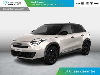 Fiat 600 1.2 145pk Hybrid Sport | Clima | Cruise | Navi | 18" | Winter Pack | Apple Carplay | BSM