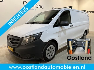 Mercedes-Benz Vito 114 CDI Lang / Euro 6 / Servicebus / Sortimo inrichting / Airco / Cruise Control / Trekhaak / PDC / 3-Zits /