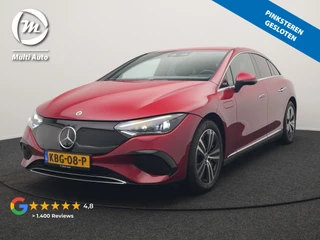 Hoofdafbeelding Mercedes-Benz EQE Mercedes-Benz EQE 350 Advantage 100 kWh 292pk Dealer O.H. | Adaptive Cruise | Luchtvering | Burmester Audio | Digital Light | 360 Camera | Lederen Sportstoelen Memory & Verwarmd | Sfeerverlichting | Keyless | Apple Carplay | Virtual | Navigatie |