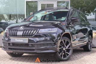 Skoda Karoq 1.5 SportLine TSI ACT 150pk | Sfeer | Cruise | Climate | Camera | Stoelverwarming | Trekhaak | Pano | LED