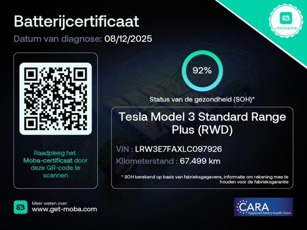 Hoofdafbeelding Tesla Model 3