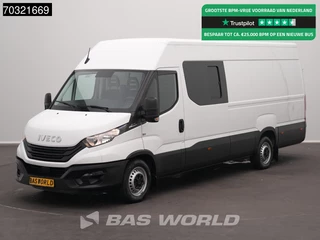 Iveco Daily 35S16 Automatik Doppel Kabine L3H2 3,5t AHK 160PS Klima Kamera Parkensensoren Euro6 Doka DC Mixto Airco Trekhaak
