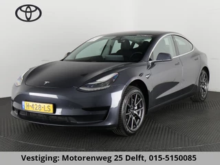 Hoofdafbeelding Tesla Model 3 Tesla Model 3 STD RANGE-PLUS 239 PK ACCUTEST 86 %! 1e EIG. LEDER INTERIEUR. SLECHTS 81.000 KM TOT 2 JAAR GARANTIE