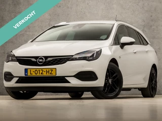 Opel Astra Sports Tourer 1.2 Elegance (APPLE CARPLAY, NAVIGATIE, CLIMATE, CAMERA, ADAPTIVE CRUISE, LEDER, SPORTSTOELEN, GETINT GLAS, LM VELGEN, NIEUWSTAAT)