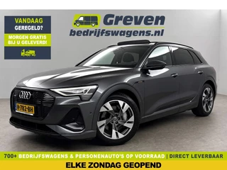Audi e-tron 50 quattro Launch edition S-Line 71 kWh 313PK Pano Sfeer Memory Virtual Clima Cruise Carplay LED Navi PDC 20"LMV