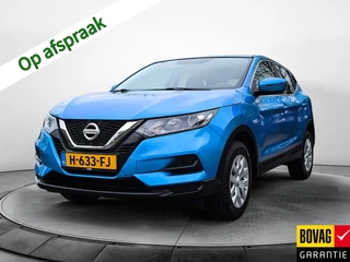 Nissan QASHQAI 1.3 DIG-T Visia (141 PK) 2e-Eig. & Dealer-Onderh. BOVAG-Garantie. NL-Auto. Trekhaak, Cruisecontrol, Bluetooth, Airco, DAB, Privacy-Glas