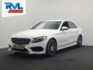 Mercedes-Benz C-klasse 180 Ambition AMG Leder Camera Stoelverwarming