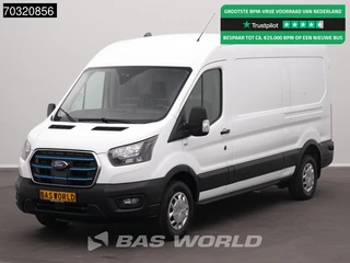 Ford Transit 185pk L3H2 L3 Elektrisch 68kWh 317km WLTP Navi Airco Cruise Parkeersensoren v+a SYNC4-Display CarPlay Airco Cruise control