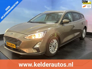 Ford Focus Wagon 1.0 EcoBoost Titanium Business Trekhaak, Keyless, Navi,