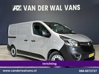 Opel Vivaro 1.6 CDTI 126pk L1H1 Inrichting Euro6 Airco | Omvormer | Camera | Navigatie | LED Cruisecontrol, Trekhaak, Parkeersensoren, Sidebars, Achterklep