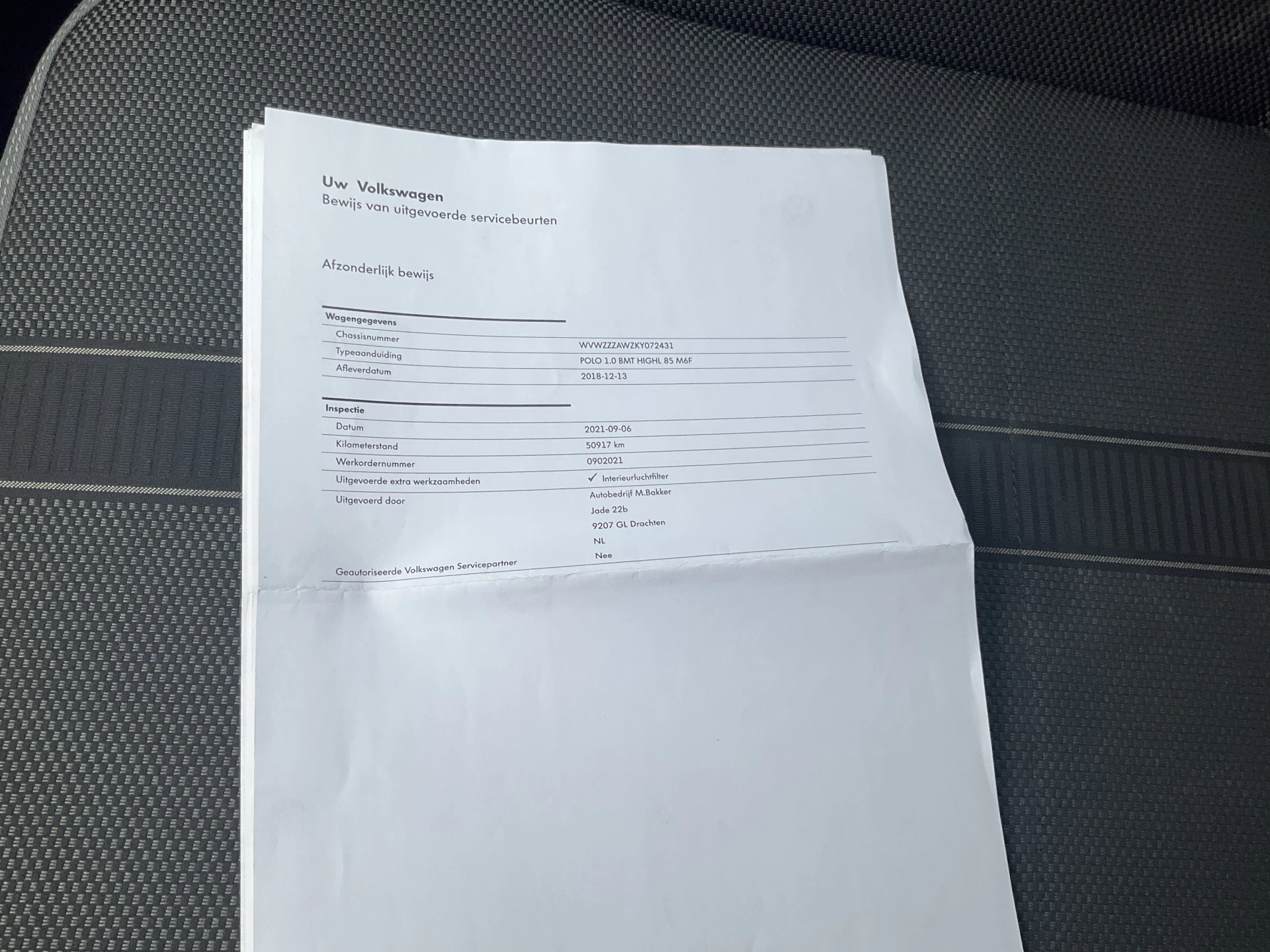 Hoofdafbeelding Volkswagen Polo