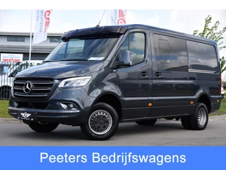 Mercedes-Benz Sprinter 519 V6 3.0 CDI L2H1 DC PB Edition N1, Cruise, Camera, Carplay, LED, 2 x Schuifdeur, 3500kg trekhaak, 10,5'' Mbux, Leder,