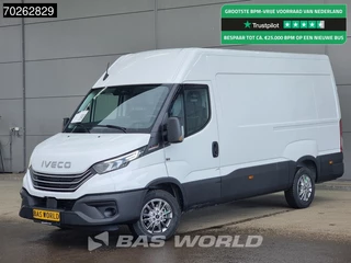 Iveco Daily 35S21 3.0L Automaat 210PK L2H2 2025-Model 3,5t Trekvermogen ACC LED CarPlay Camera Parkeersensoren Velgen Euro6 L2 12m3 Airco Trekhaak