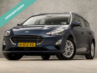Ford Focus Wagon 1.0 EcoBoost Titanium Business Automaat (APPLE CARPLAY, GROOT NAVI, STUUR/STOELVERWARMING, ADAPTIVE CRUISE, SPORTSTOELEN, CAMERA, KEYLESS, TREKHAAK, NIEUWSTAAT)