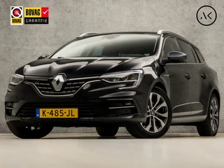 Renault Megane E-Tech Estate 1.6 Plug-In Hybrid 160 Edition One 160Pk Automaat (APPLE CARPLAY, GROOT NAVI, STUUR/STOELVERWARMING, LEDER, KEYLESS, CAMERA, GETINT GLAS, LANE ASSIST, NIEUWSTAAT)