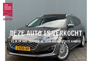 Ford Focus Wagon BWJ 11-2020 | 1.5T 150PK Vignale AUTOMAAT | LEER | PANO DAK | TREKHAAK | CAMERA | CLIMA | NAVI | LED | PDC 2X | CARPLAY