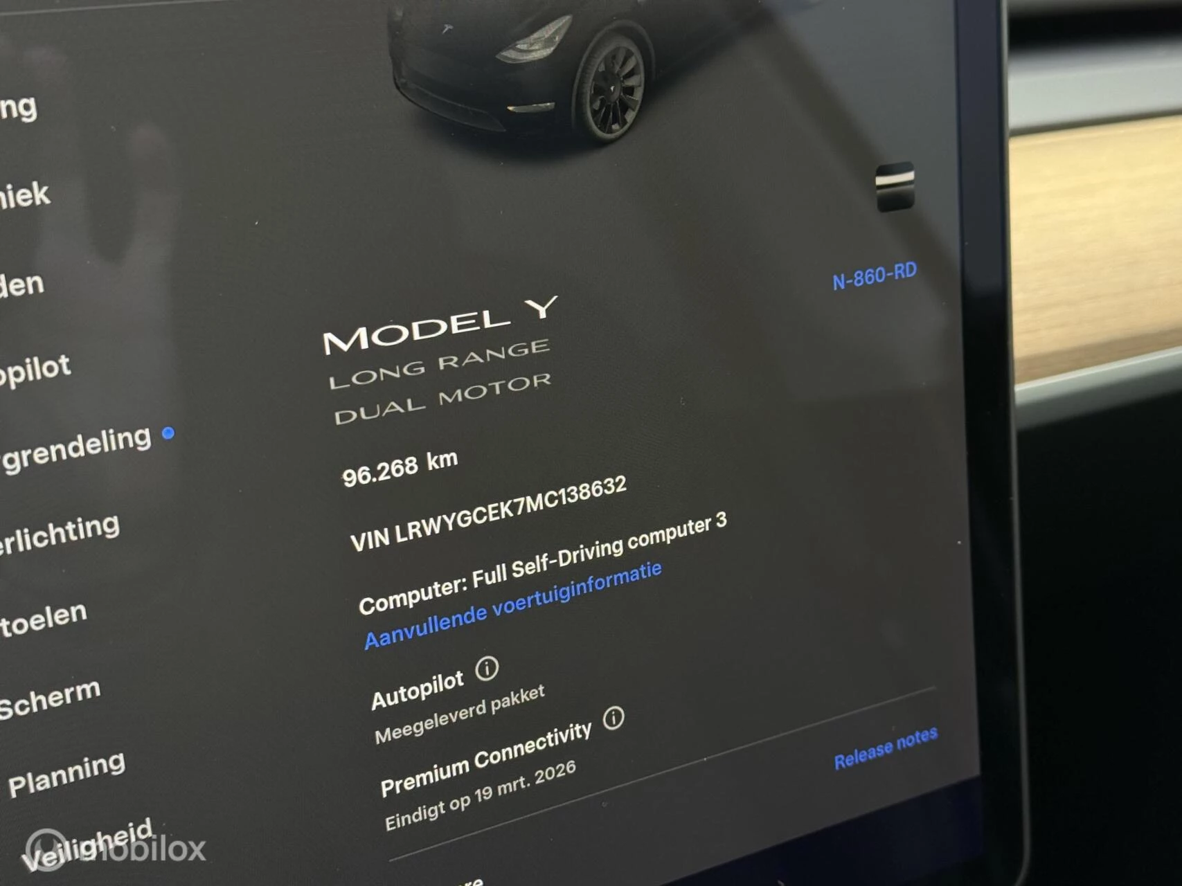Hoofdafbeelding Tesla Model Y