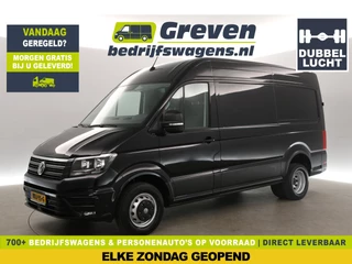 Volkswagen Crafter 50 2.0 TDI L3H3 177PK | Dubbellucht | 3500KG Trekgew. Automaat DSG Airco Camera Carplay Cruise Trekhaak 3 Persoons Navi PDC