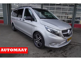 Mercedes-Benz Vito 124 CDI 237PK Extra Lang Tourer Select Dubbelcabine Schuifdeur L + R Automaat Nr. V110 | Climate/ Cruise/ Navi/Camera/Alarm/ Diamond grille
