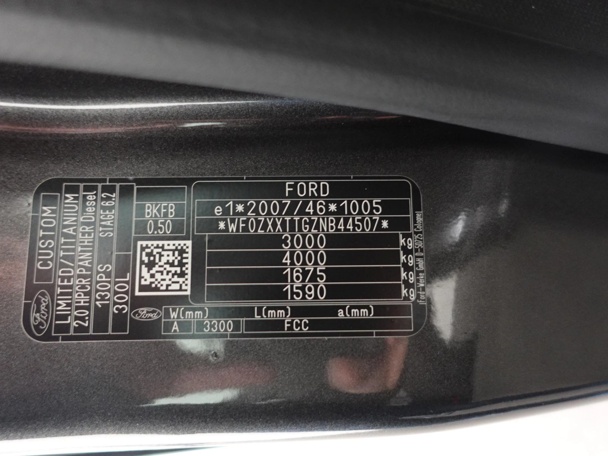 Hoofdafbeelding Ford Transit Custom